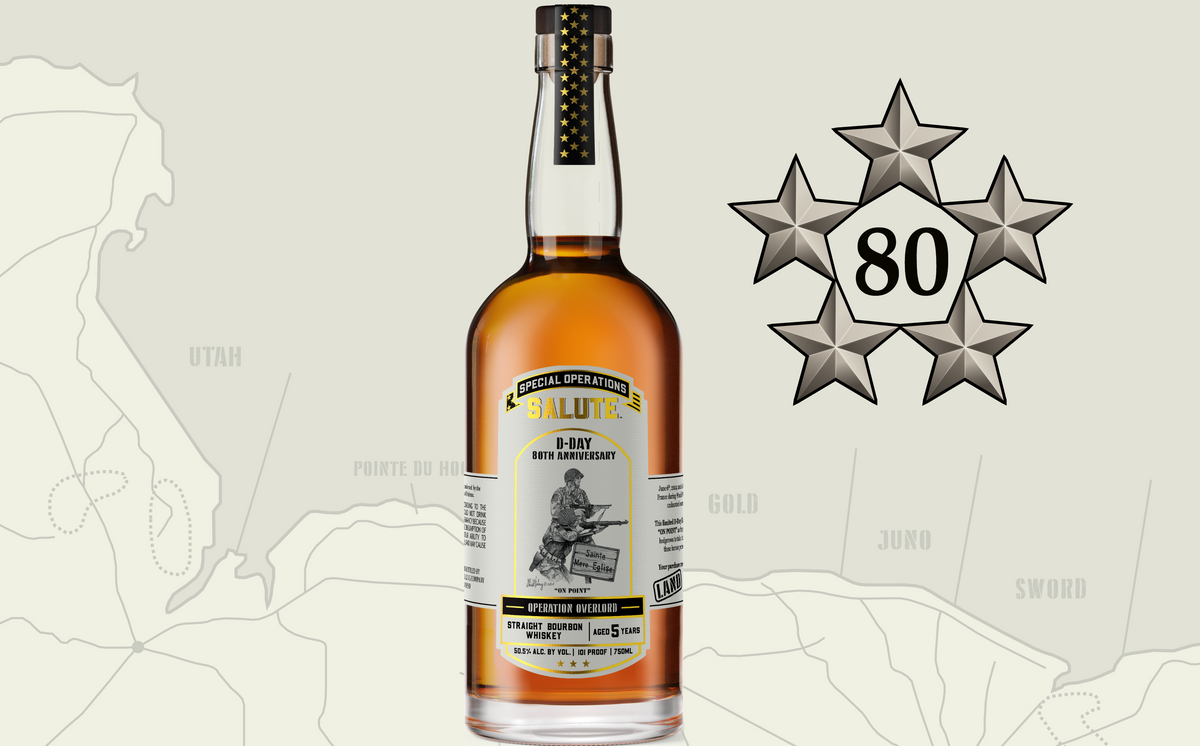 Special Operations Salute™ Whiskey - D-Day 80th Anniversary