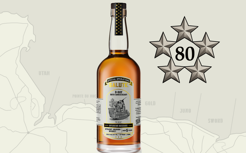 PRE-SALE Special Operations Salute™ Whiskey - D-Day 80th Anniversary - SEA