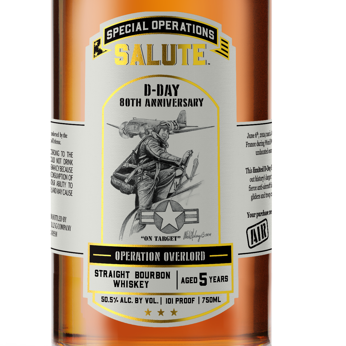 Special Operations Salute™ Whiskey - D-Day 80th Anniversary