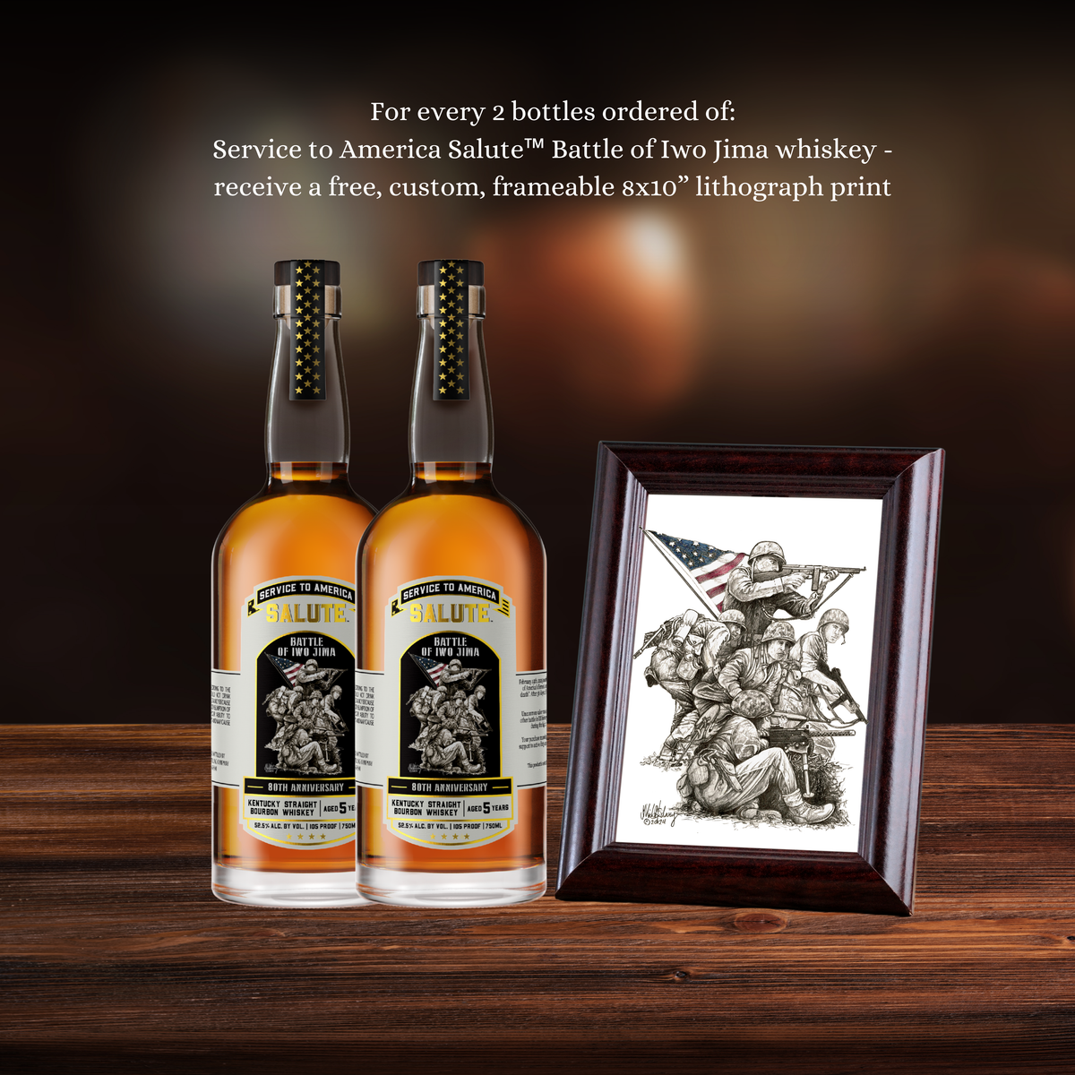 Service to America Salute™ Whiskey - Battle of Iwo Jima – Heritage