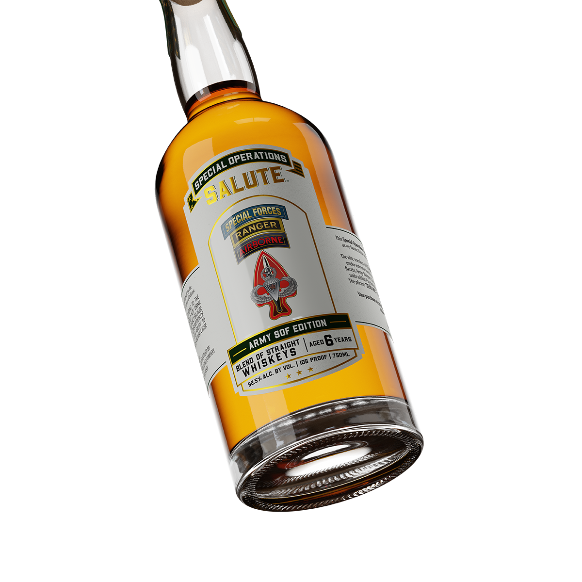 【未開封】SPECIAL OPERATIONS SALUTE ウイスキー Special Operations Salute™ Whiskey - Army SOF Edition (With Tube