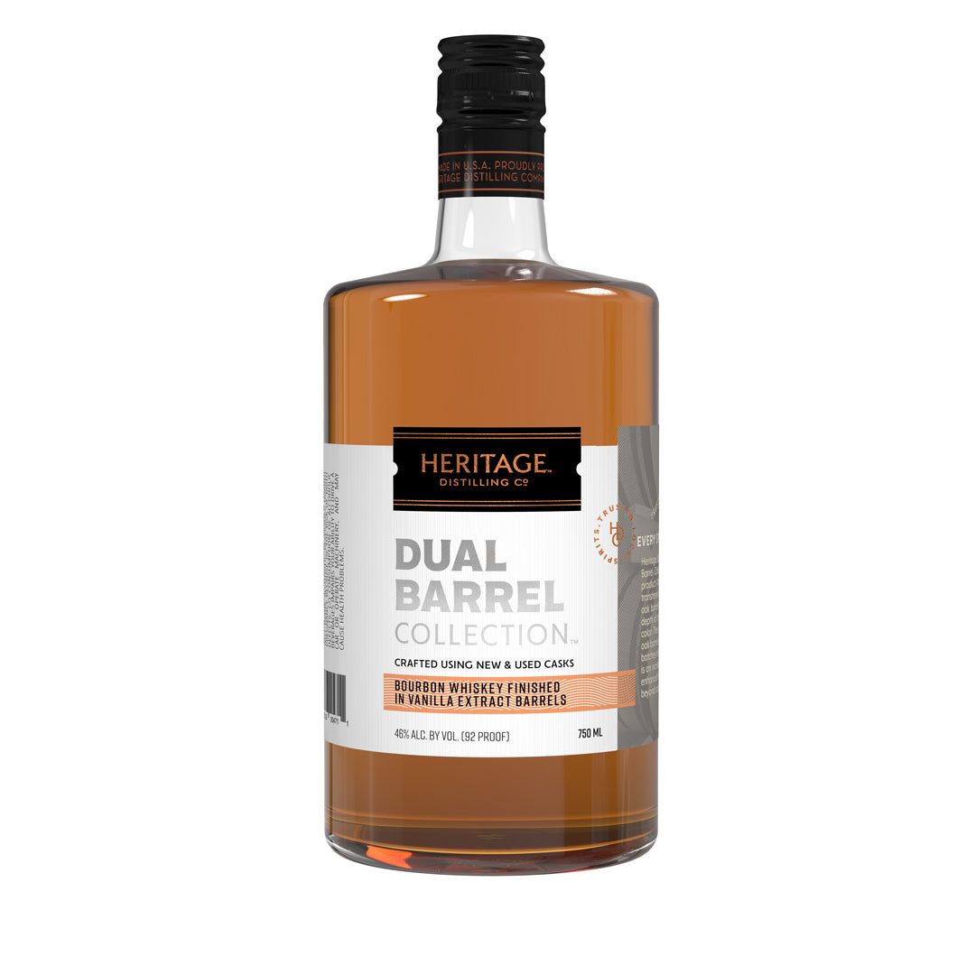 Heritage Distilling Dual Barrel Bourbon (Vanilla)