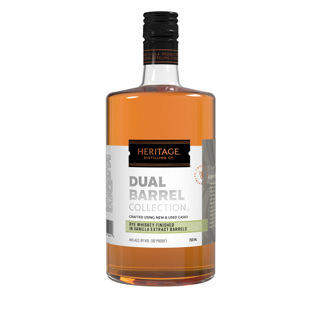 Heritage Distilling Dual Barrel Rye (Vanilla)