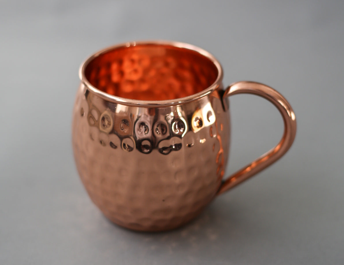  Rastogi Handicrafts Pure Copper hammered Copper Mug