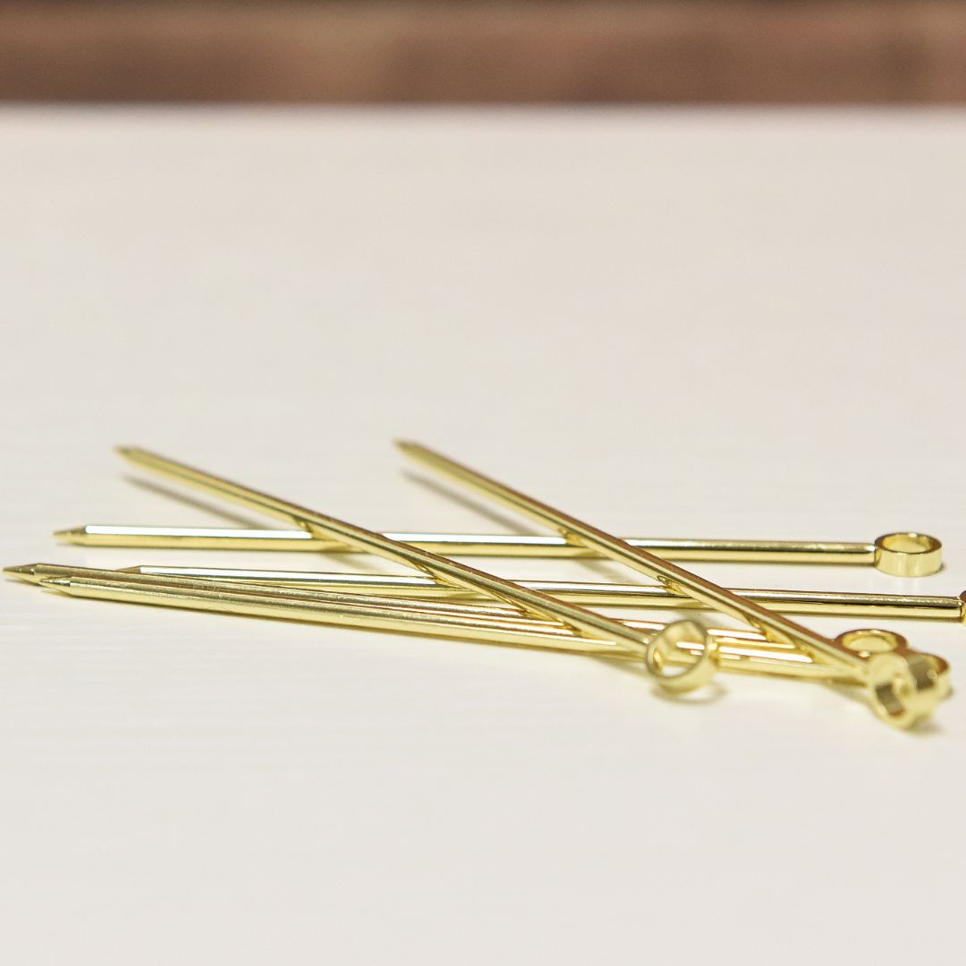 Gold Cocktail Picks Heritage Distilling (Powered by LiquidRails)