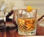 This cocktail in a tumbler of ice features HDC Elk Rider Bourbon.