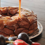 This tasty treat is made possible by BSB - Brown Sugar Bourbon and maple syrup.