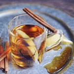 A hot cocktail made with either HDC Elk Rider Blended Whiskey or HDC Batch No. 12 Blended Whiskey.  Cinnamon sticks make a great addition!
