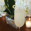 This elegant cocktail is HDC Elk Rider Gin and Prosecco based and served in a champagne flute.