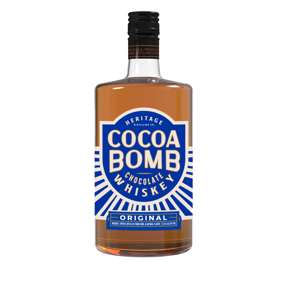Heritage Distilling Cocoa Bomb Chocolate Whiskey