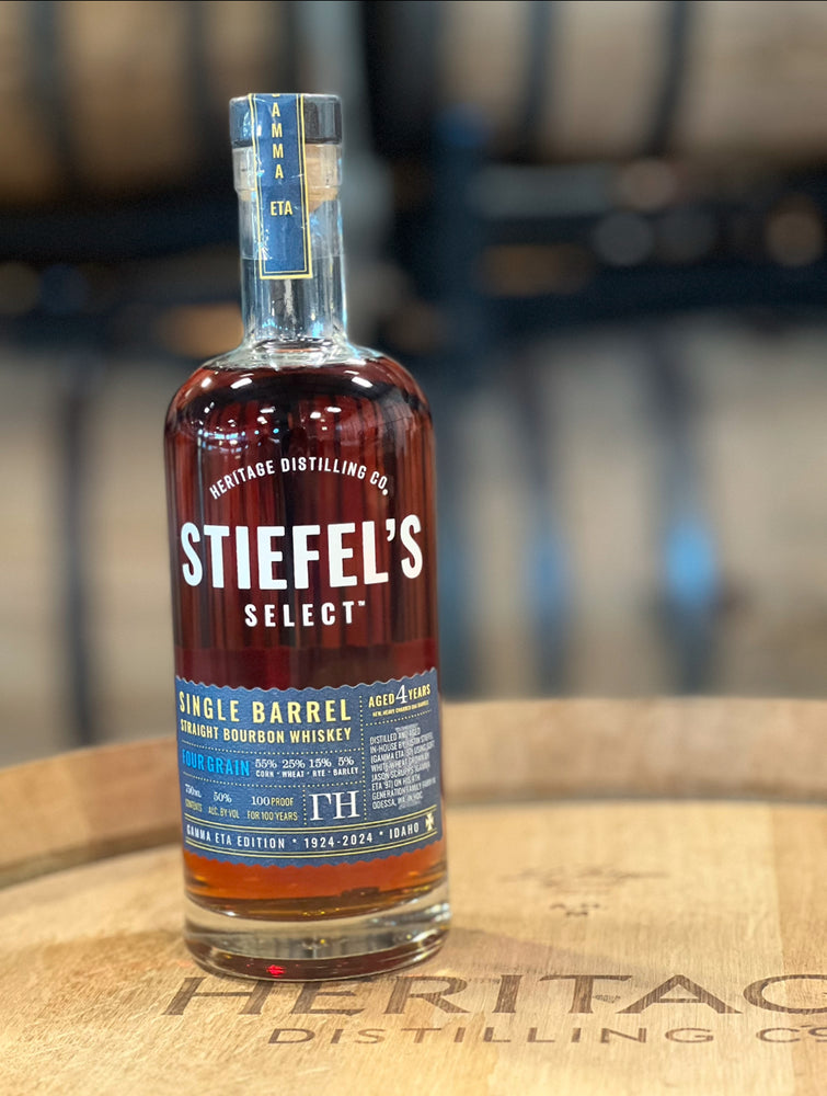 Stiefel's Select Single Barrel: 100 Years Gamma Eta Four Grain Bourbon