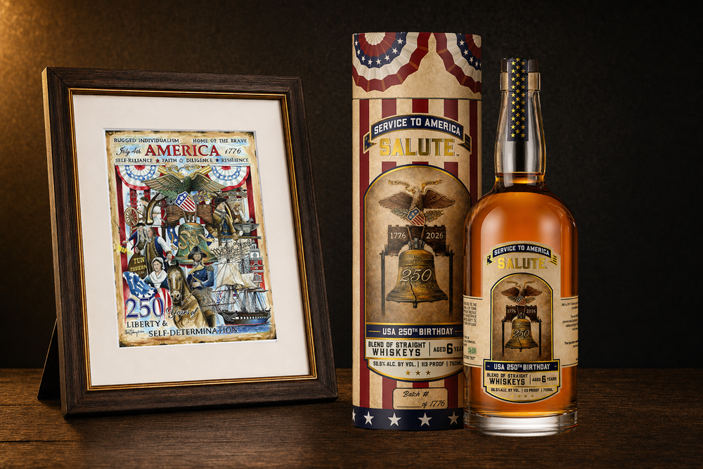 USA 250th Birthday Whiskey | Salute Series™ – Heritage Distilling