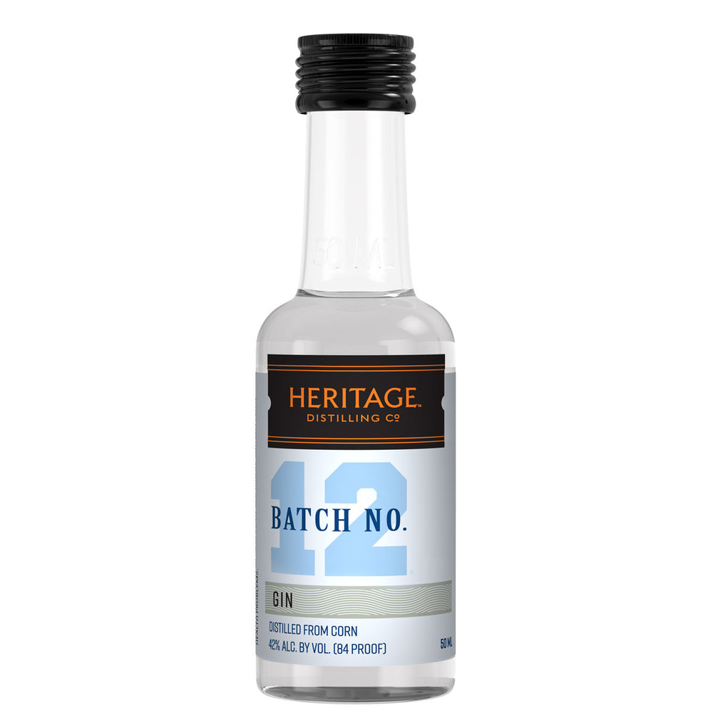 A 50ml sample size of the HDC Batch No. 12 Gin.