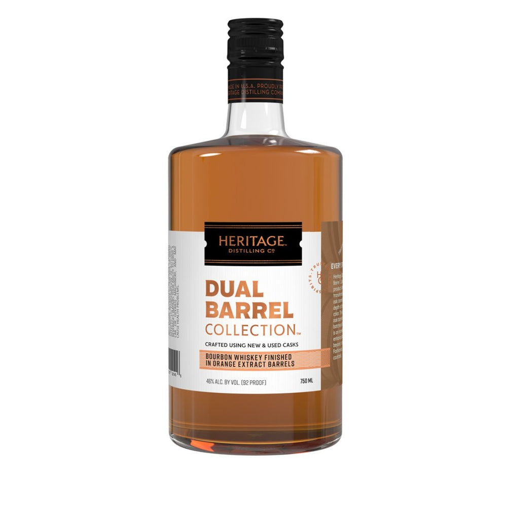 Dual Barrel (Orange) Bourbon Whiskey