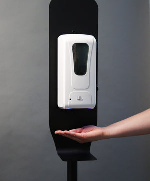 
                  
                    Stand Mounted Touchless Hand Sanitizer Dispenser
                  
                