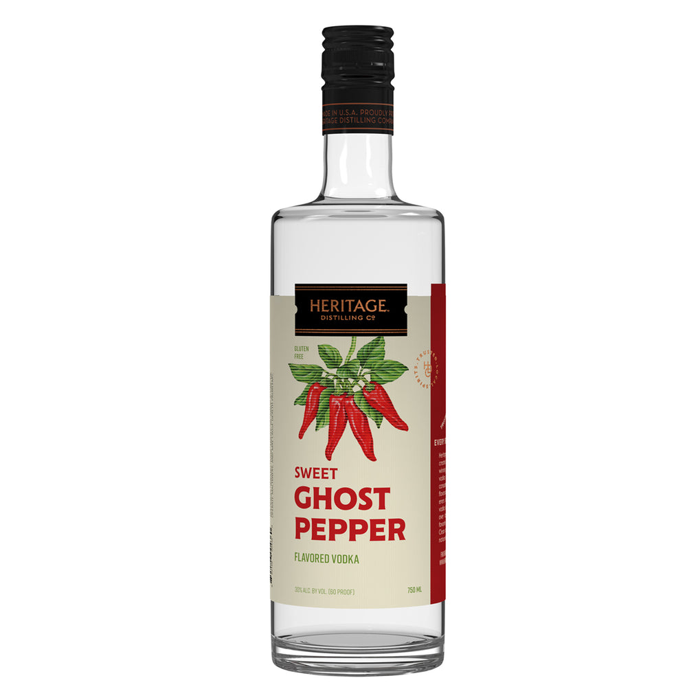 
                  
                    A 750ml bottle of HDC Sweet Ghost Pepper Vodka.
                  
                
