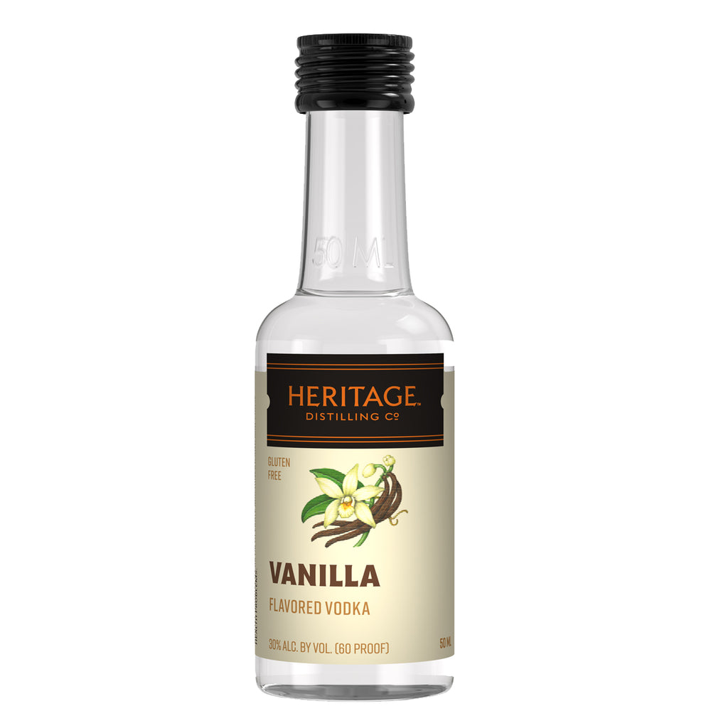 A 50ml sample size of the HDC Vanilla Vodka.